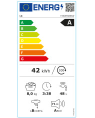 LG MAQUINA ROUPA 8KG 1200RT AI DD STEAM (A)