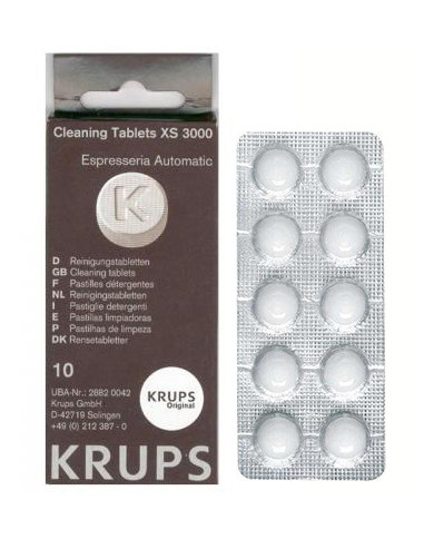 KRUPS PASTILHA DE LIMPEZA PARA MAQUINAS AUTOMATICAS KRUPS PASTILHA DE LIMPEZA PARA MAQUINAS AUTOMATICAS