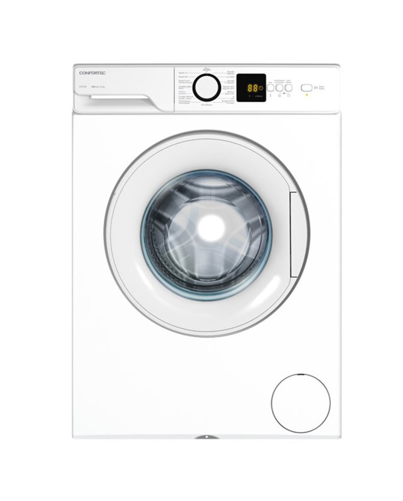 CONFORTEC MAQUINA ROUPA 6KG 1000RT BRANCA (D)
