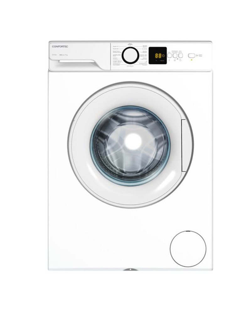 CONFORTEC MAQUINA ROUPA 7KG 1000RT BRANCA (D)