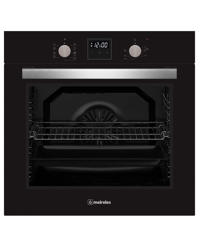 MEIRELES FORNO MULTIFUNÇOES 80LT 9FUNÇOES PRETO A