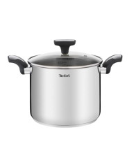 TEFAL PANELA EMOTION INDUÇAO 22CM 6,2LT +TAMPA VIDRO