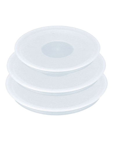 TEFAL 3TAMPAS HERMETICAS DE PLASTICO INGENIO 16/18/20CM TEFAL 3TAMPAS HERMETICAS DE PLASTICO INGENIO 16/18/20CM