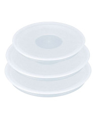 TEFAL 3TAMPAS HERMETICAS DE PLASTICO INGENIO 16/18/20CM