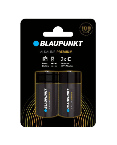 BLAUPUNKT PILHAS ALKALINE PREMIUM 2XC BLAUPUNKT PILHAS ALKALINE PREMIUM 2XC