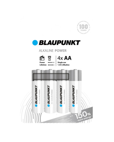 BLAUPUNKT PILHAS ALKALINE BASIC 4XAA BLAUPUNKT PILHAS ALKALINE BASIC 4XAA