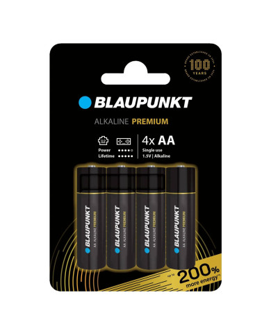 BLAUPUNKT PILHAS ALKALINE PREMIUM 4XAA BLAUPUNKT PILHAS ALKALINE PREMIUM 4XAA