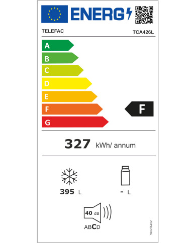 TELEFAC ARCA HORIZONTAL 395LT 840X1316X743MT (E) TELEFAC ARCA HORIZONTAL 395LT 840X1316X743MT (E)