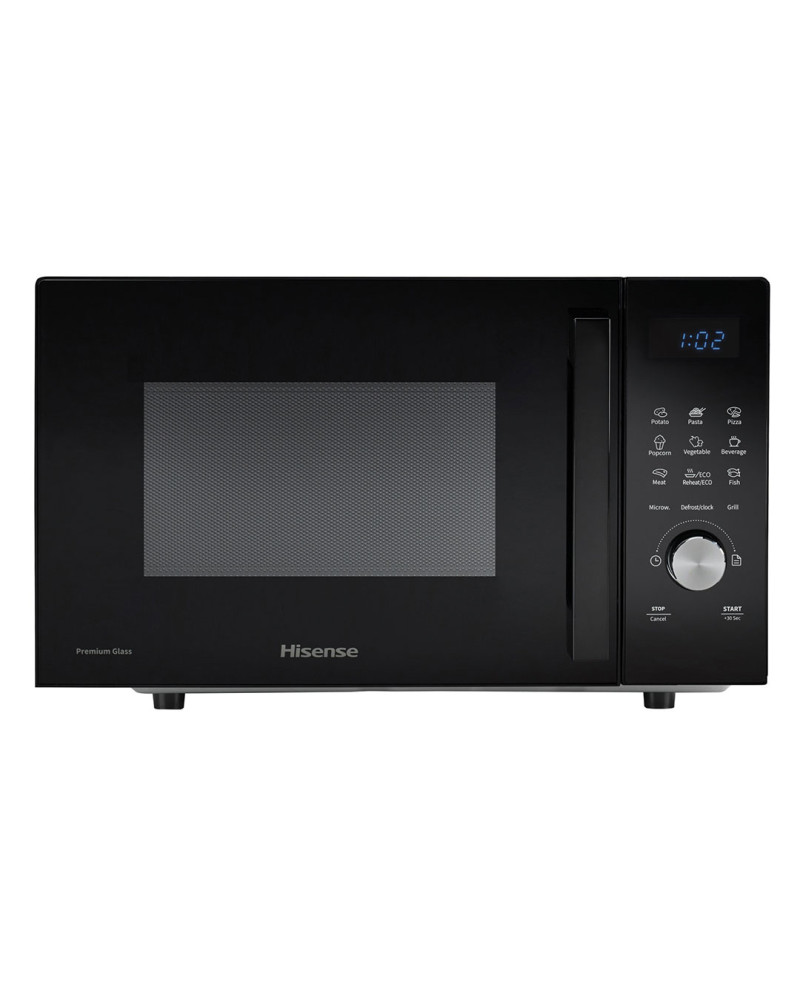HISENSE MICROONDAS 23LT 800W C/GRILL 1000W PRETO