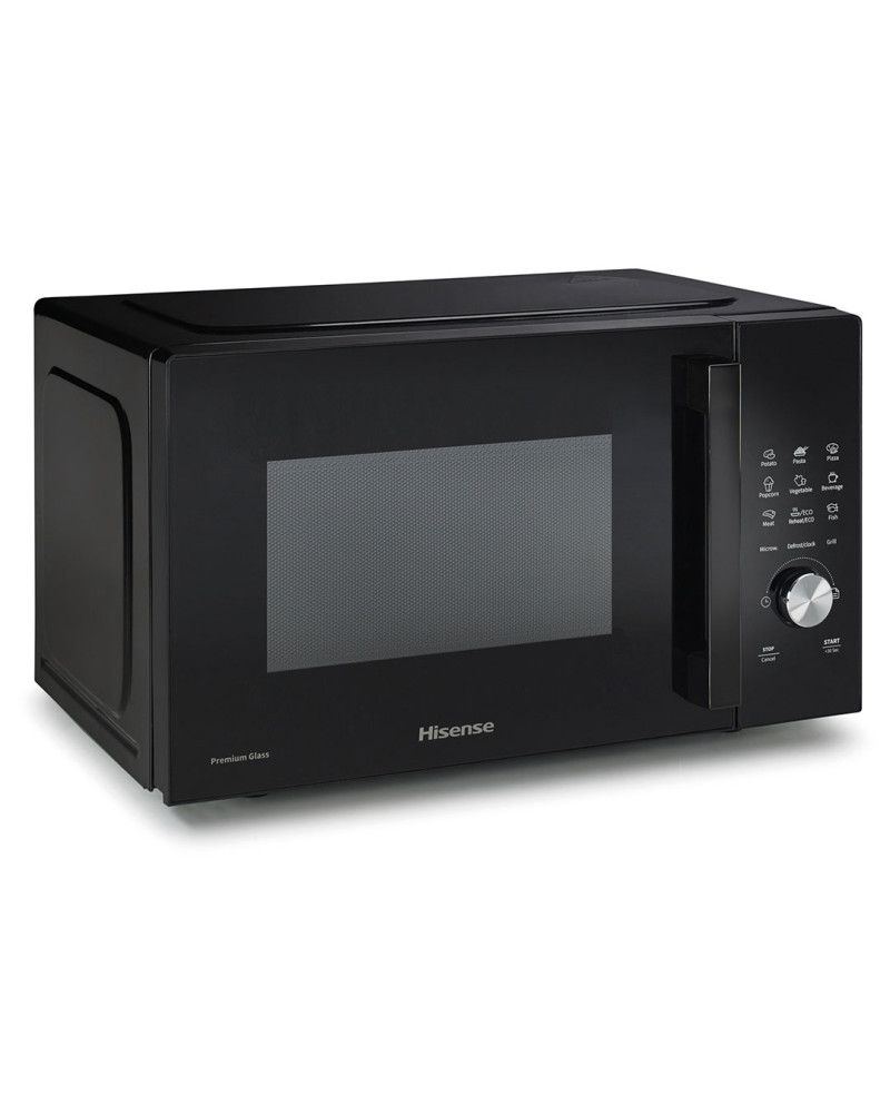 HISENSE MICROONDAS 23LT 800W C/GRILL 1000W PRETO