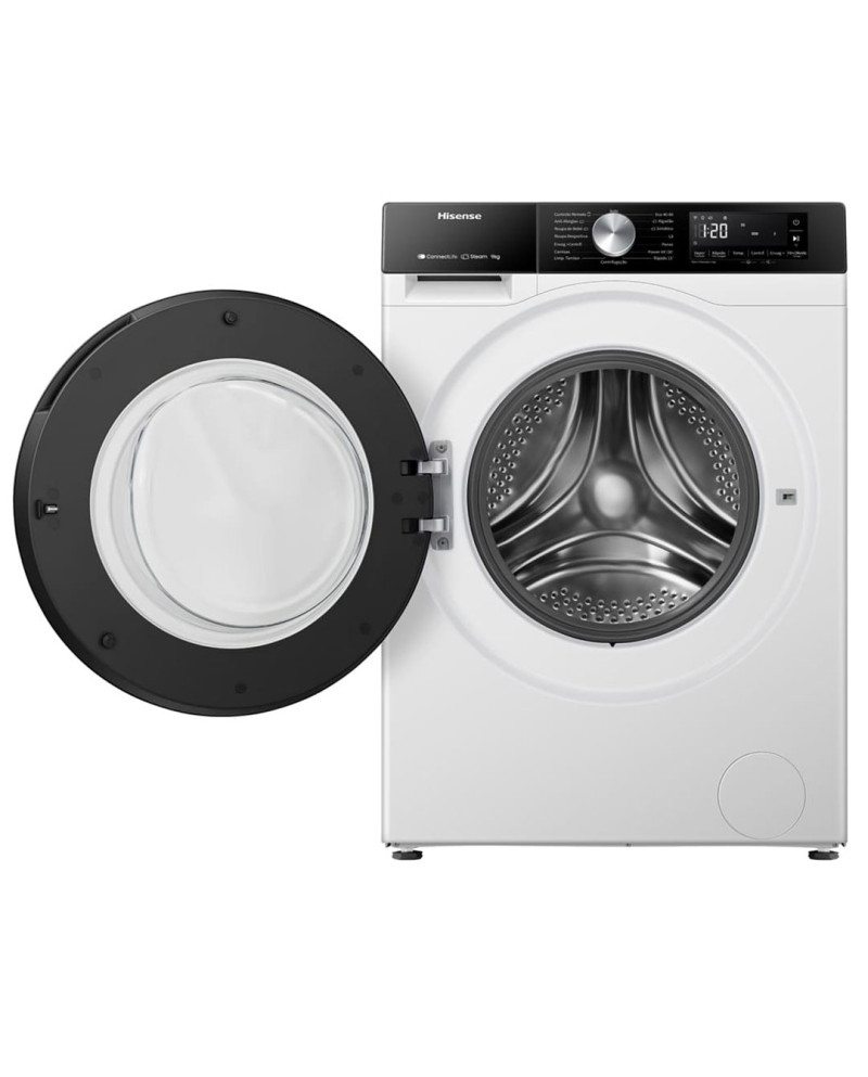 HISENSE MAQUINA ROUPA 9KG 1400RT (A) HISENSE MAQUINA ROUPA 9KG 1400RT (A)