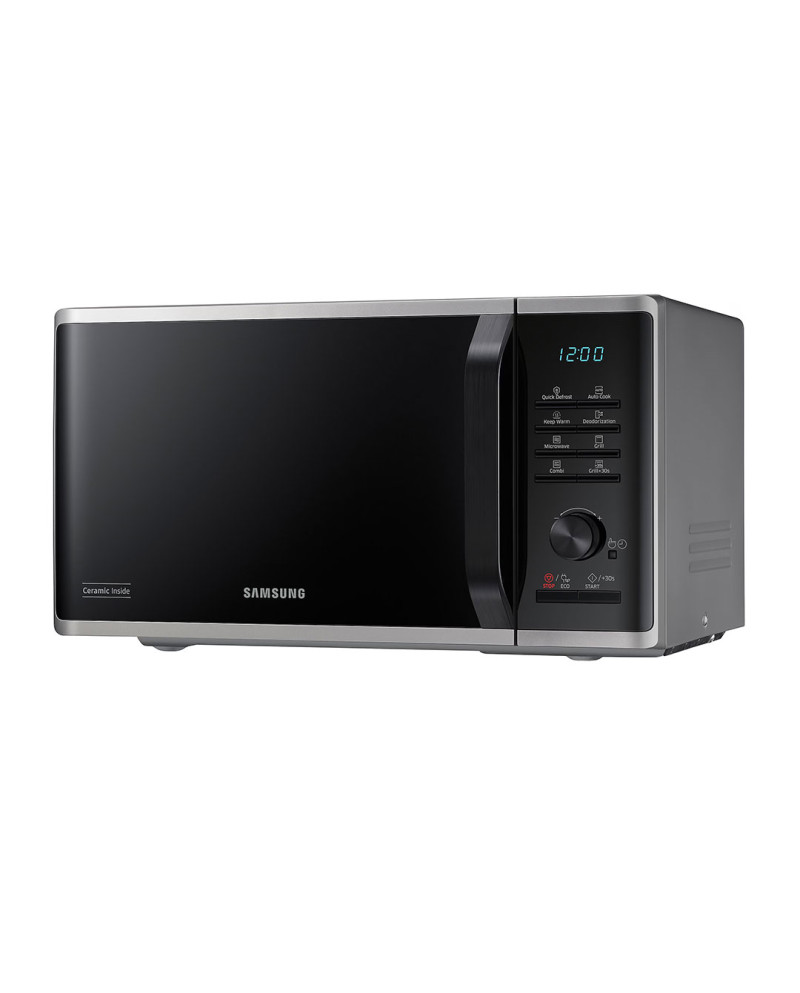 SAMSUNG MICROONDAS 23LT 800W GRILL 1100W DIGITAL PRATEADO