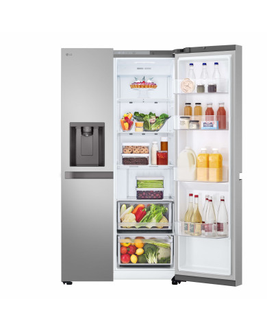 LG SIDE BY SIDE 1790X913X735MT 638LT DAG NF C/CAN SILVER (E)