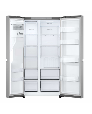 LG SIDE BY SIDE 1790X913X735MT 638LT DAG NF C/CAN SILVER (E) LG SIDE BY SIDE 1790X913X735MT 638LT DAG NF C/CAN SILVER (E)