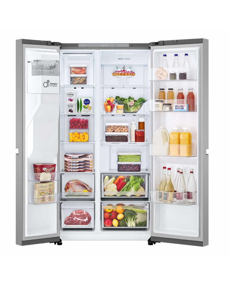 LG SIDE BY SIDE 1790X913X735MT 638LT DAG NF C/CAN SILVER (E)