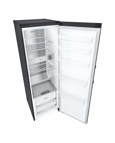 LG FRIGORIFICO 1PT 1860X595X707 386LT NF MATTE BLACK (D)