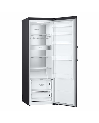 LG FRIGORIFICO 1PT 1860X595X707 386LT NF MATTE BLACK (D)