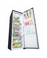 LG FRIGORIFICO 1PT 1860X595X707 386LT NF MATTE BLACK (D)