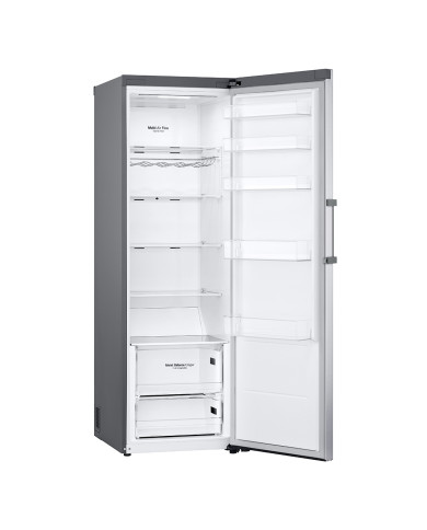 LG FRIGORIFICO 1PT 1860X595X707 386LT NF CINZA (E)