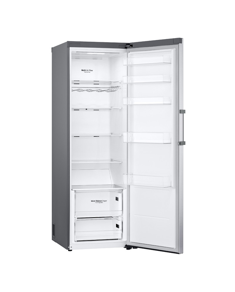 LG FRIGORIFICO 1PT 1860X595X707 386LT NF CINZA (E)