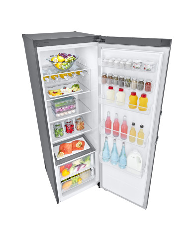 LG FRIGORIFICO 1PT 1860X595X707 386LT NF CINZA (E)