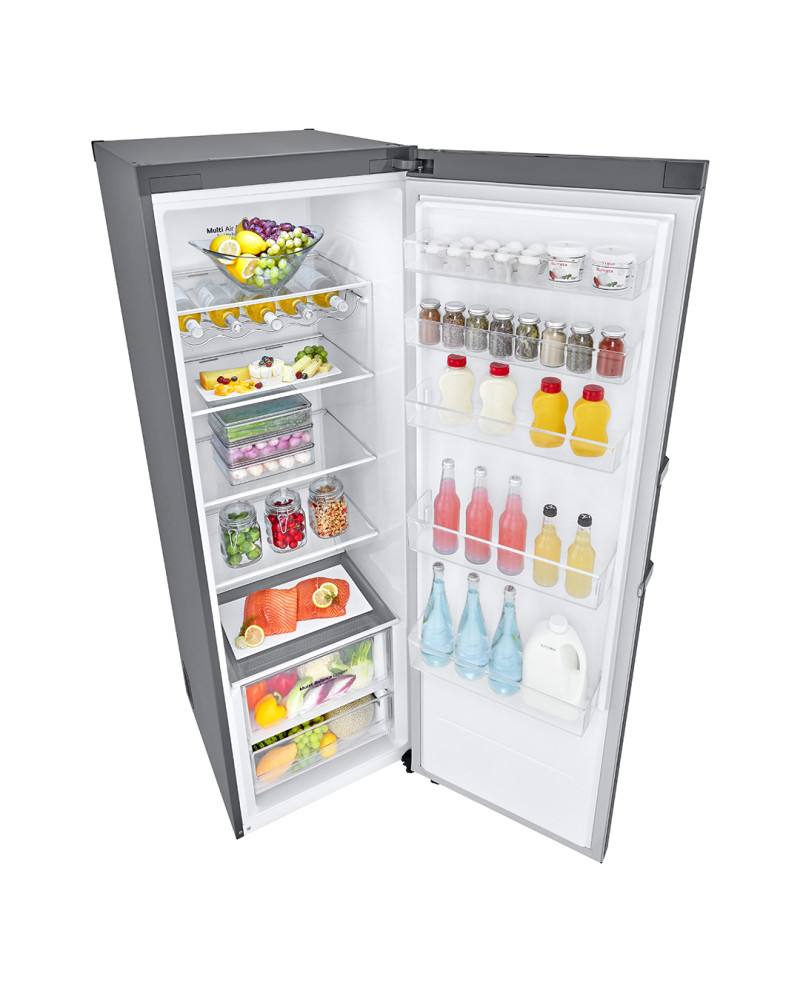 LG FRIGORIFICO 1PT 1860X595X707 386LT NF CINZA (E)