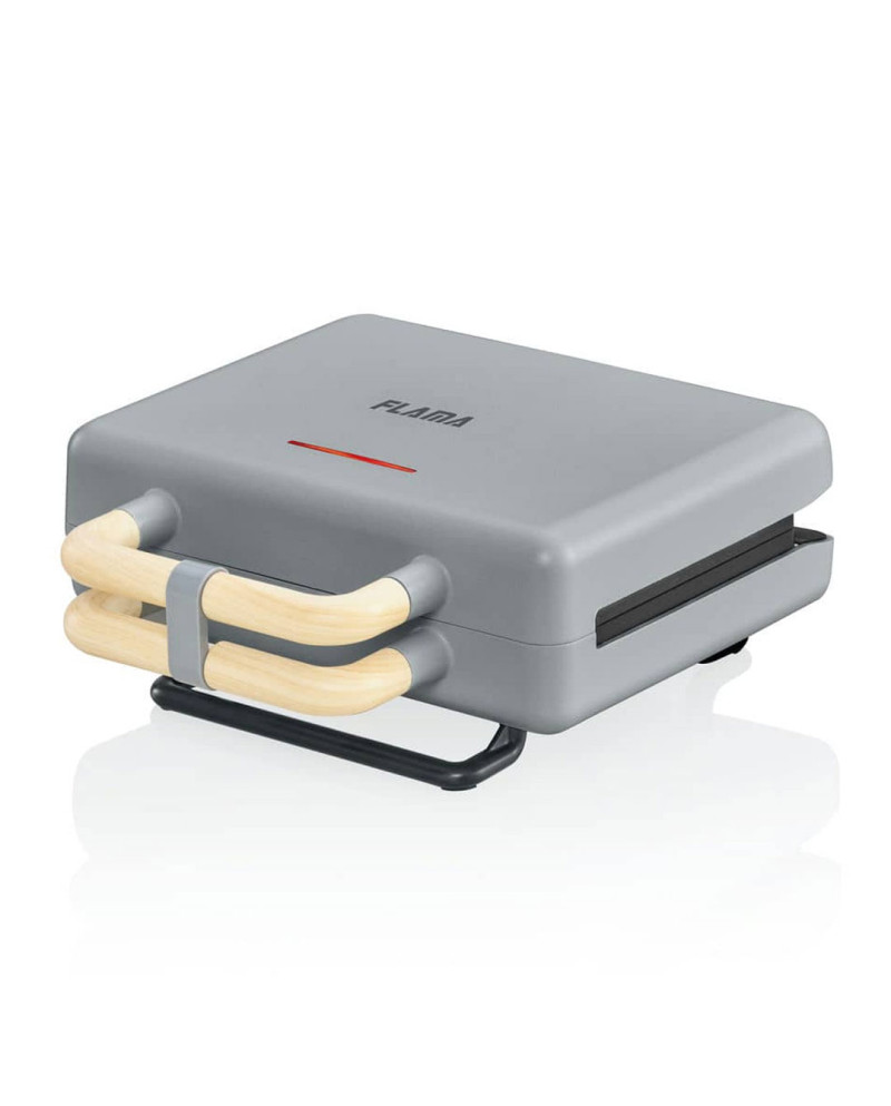 FLAMA SANDWICHEIRA PLACAS GRILL 800W CINZA
