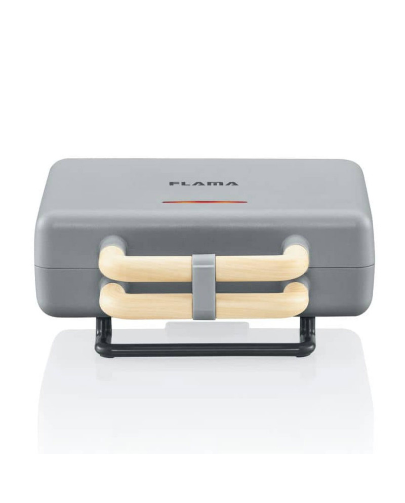 FLAMA SANDWICHEIRA PLACAS GRILL 800W CINZA