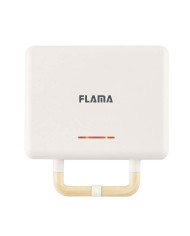 FLAMA SANDWICHEIRA PLACAS GRILL 800W BRANCA FLAMA SANDWICHEIRA PLACAS GRILL 800W BRANCA