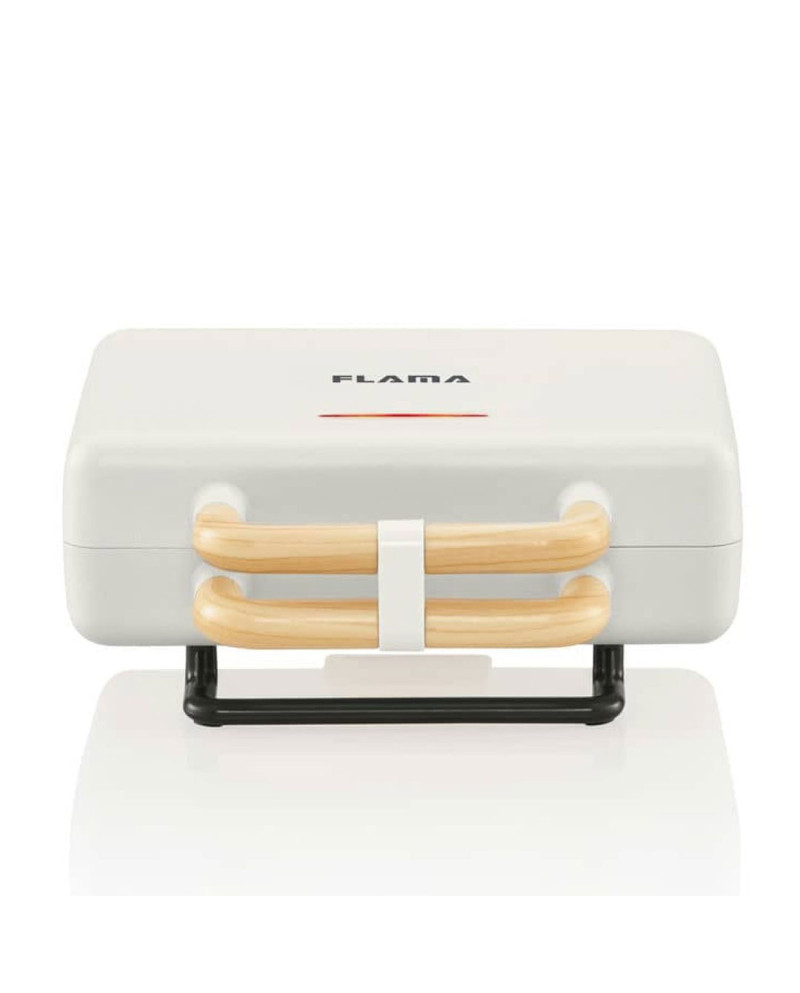 FLAMA SANDWICHEIRA PLACAS GRILL 800W BRANCA FLAMA SANDWICHEIRA PLACAS GRILL 800W BRANCA
