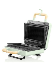 FLAMA SANDWICHEIRA PLACAS GRILL 800W VERDE FLAMA SANDWICHEIRA PLACAS GRILL 800W VERDE