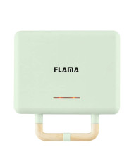 FLAMA SANDWICHEIRA PLACAS GRILL 800W VERDE FLAMA SANDWICHEIRA PLACAS GRILL 800W VERDE