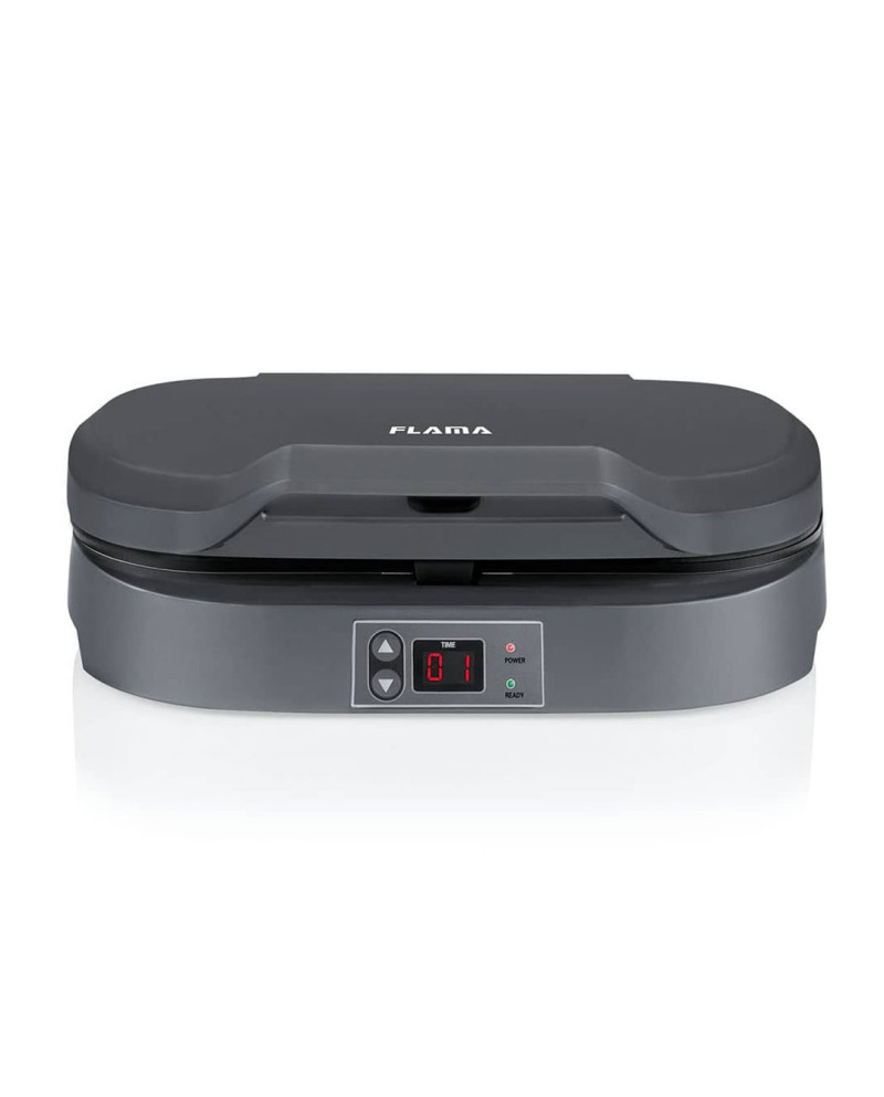 FLAMA MAQUINA DE PANQUECAS 1300W 2 CONCAVIDADES