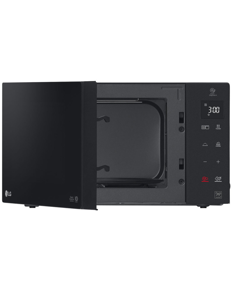 LG MICROONDAS 25LT 1000W GRILL 900W PRETO