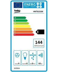 BEKO EXAUSTOR TELESCOPICO 60CM 3VELOC 483M3/H INOX E