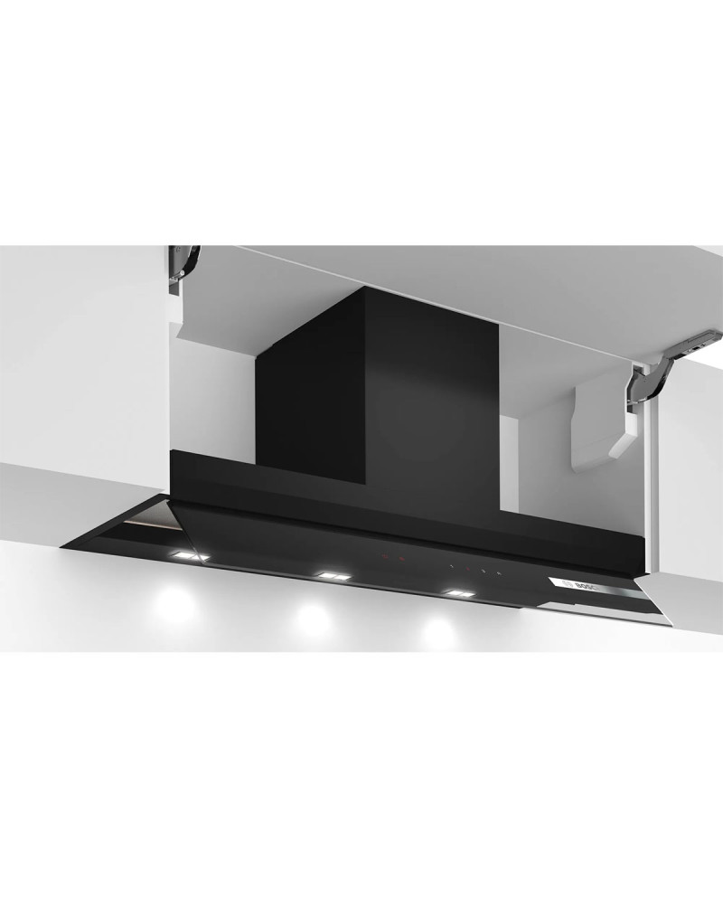 BOSCH CHAMINE 90CM MAX 460M3/H VIDRO PRETO B