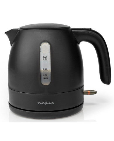 NEDIS JARRO TERMICO 1LT BLACK NEDIS JARRO TERMICO 1LT BLACK