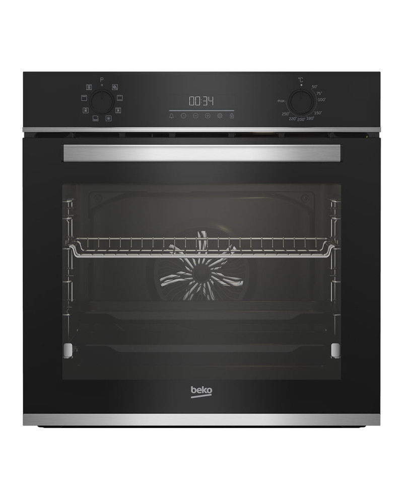 BEKO FORNO MULTIF 8PROG 72LT RAILE TELESCOPICO INOX A