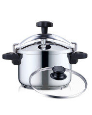HAEGER PANELA PRESSAO COOKER PLUS 8LTS INOX TAMPA VIDRO HAEGER PANELA PRESSAO COOKER PLUS 8LTS INOX TAMPA VIDRO
