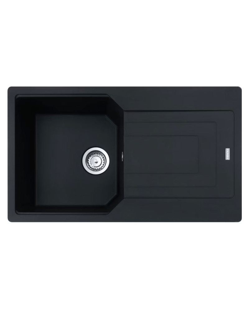 FRANKE BANCA UBG FRAGRANITE OYSTER BLACK MATT