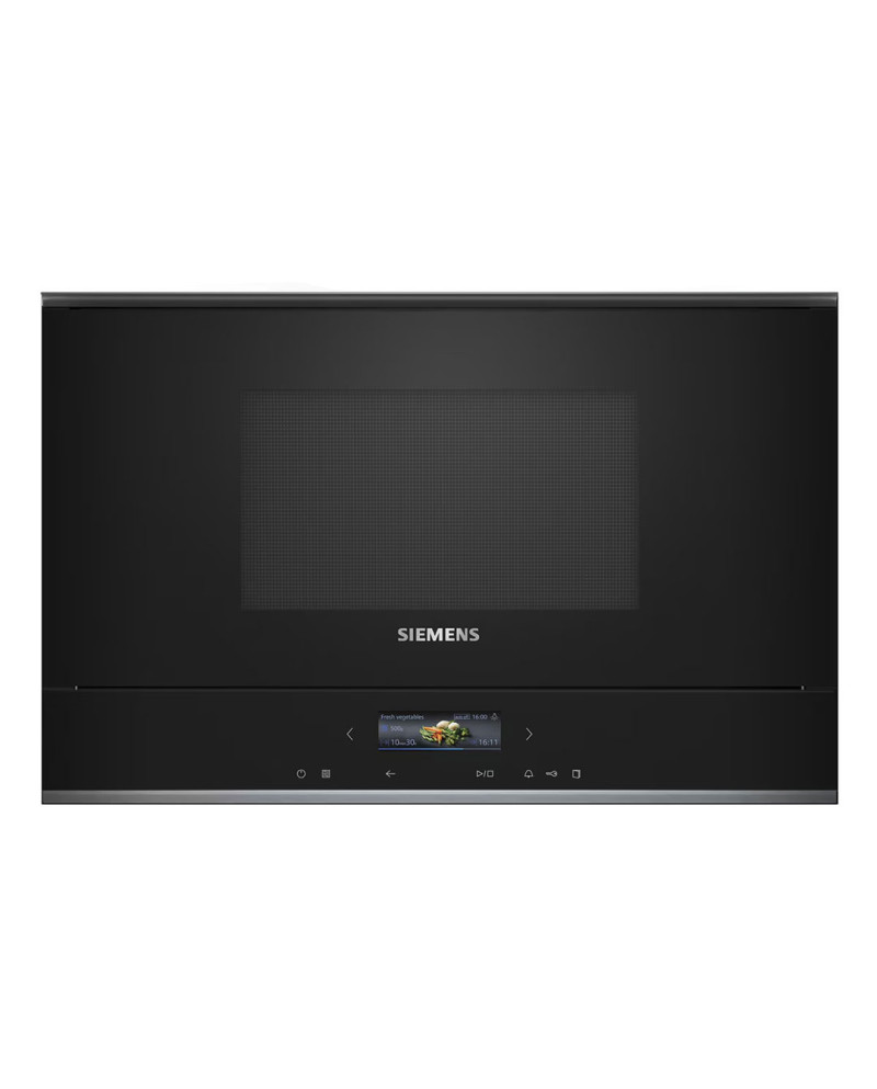 SIEMENS MICROONDAS INTEG 21LT GRILL VIDRO PRETO