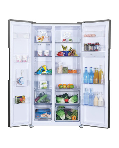 CANDY SIDE BY SIDE 1,77X0,90X0,66MT DA NF INOX (E) CANDY SIDE BY SIDE 1,77X0,90X0,66MT DA NF INOX (E)