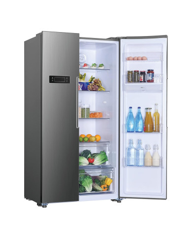 CANDY SIDE BY SIDE 1,77X0,90X0,66MT DA NF INOX (E) CANDY SIDE BY SIDE 1,77X0,90X0,66MT DA NF INOX (E)