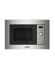 JUNEX MICROONDAS INTEG 20LT 800W GRILL1000W INOX JUNEX MICROONDAS INTEG 20LT 800W GRILL1000W INOX