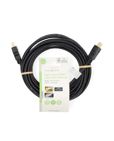 NEDIS CABO HDMI 5MT PRETO