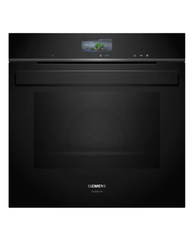 SIEMENS FORNO MULTIFUNÇOES FULLSTEAM 71LT VIDRO PRETO A+