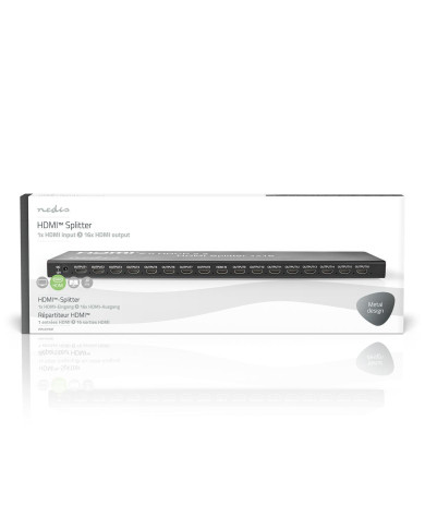 NEDIS REPARTIDOR HDMI 16 PORTAS NEDIS REPARTIDOR HDMI 16 PORTAS
