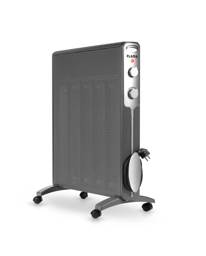 FLAMA RADIADOR MICA 2000W TERMOSTATO REGULAVEL SILVER FLAMA RADIADOR MICA 2000W TERMOSTATO REGULAVEL SILVER