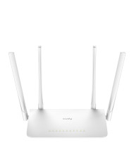 CUDY ROUTER AC1200 DUAL BAND WIFI 5 PORTAS 4 ANTENAS