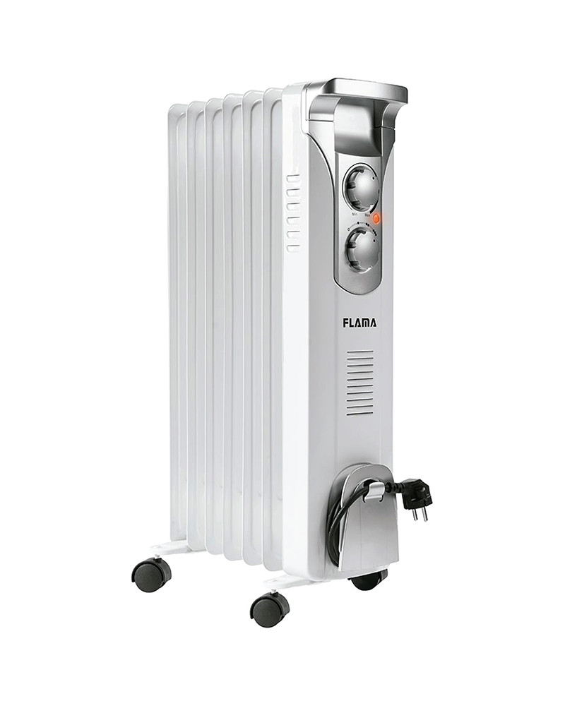 FLAMA RADIADOR OLEO 1500W 7 ELEMENTOS 3 NIVEIS AQUECIMENTO